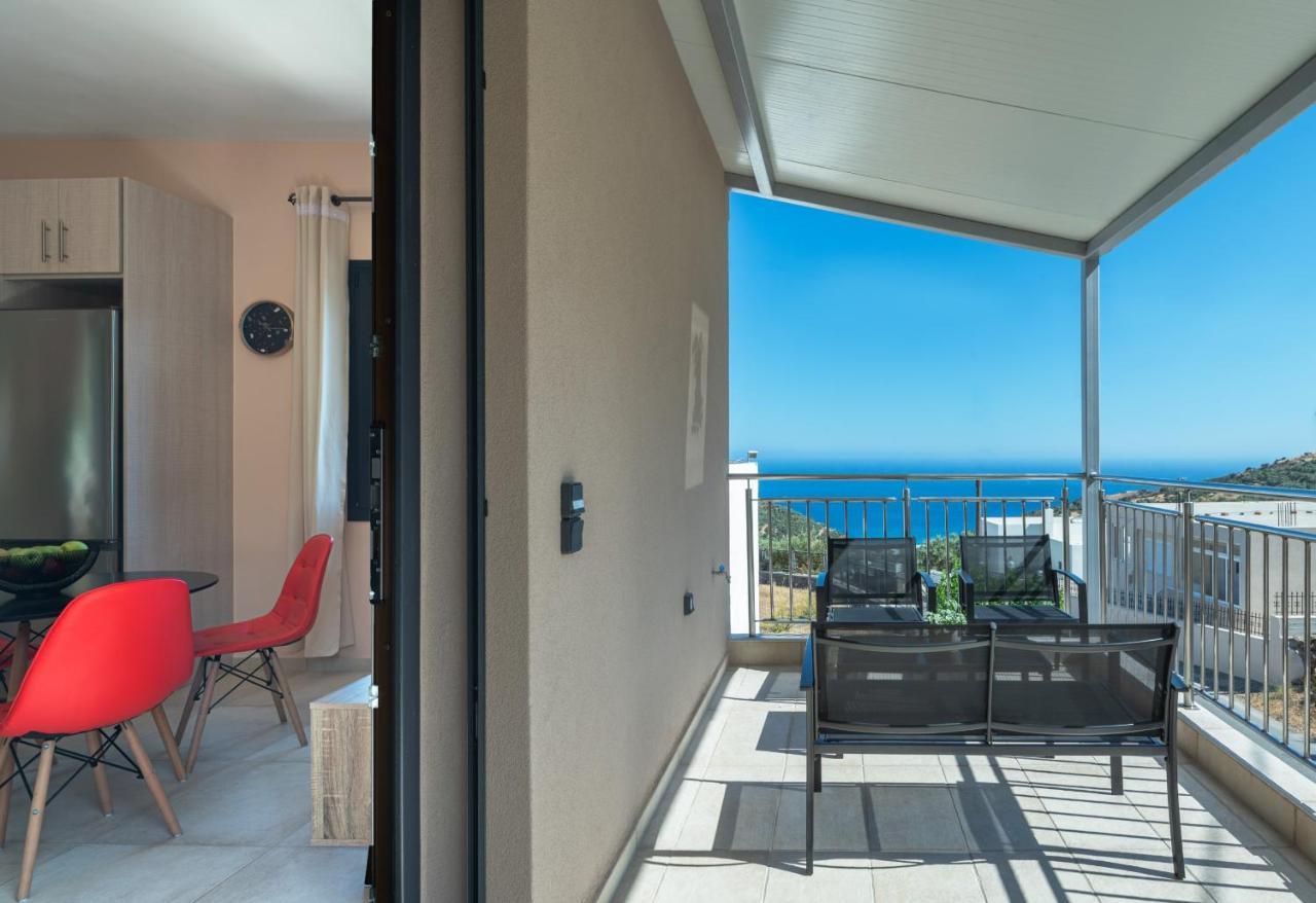 Capostango Apartments - Stunning Views Of Libyan Sea Ano Rodhakinon Buitenkant foto